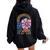 Retro Ivf Got Hope Inspiration Ivf Mom Fertility Surrogate Women Oversized Hoodie Back Print Black