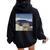 Rule 1 Always Boss Up Cat Meme For Women Women Oversized Hoodie Back Print Black