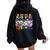 You Are Safe With Me Rainbow Gay Transgender Lgbt Pride Women Oversized Hoodie Back Print Black