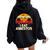 Sarcastic Asbestos Removal Professional I Eat Asbestos Women Oversized Hoodie Back Print Black