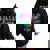 School Field Day Fun Tie Dye Field Day 2024 Teacher Women Oversized Hoodie Back Print Black