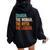 Sharon The Woman The Myth The Legend First Name Sharon Women Oversized Hoodie Back Print Black
