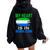 Sierra Leone Flag For Sierra Leonean Salone Roots Women Oversized Hoodie Back Print Black