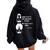 A Sister Act Popular Black Movies Nun's Habit Graphic Women Oversized Hoodie Back Print Black