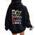 Sisters Cruise 2024 Sister Cruising Trip Family Group Squad Women Oversized Hoodie Back Print Black