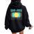 Soap-Prise Handmade Craft Fair Soap Making Women Oversized Hoodie Back Print Black