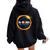 Solar Eclipse 2024 American Totality Astronomy Women Oversized Hoodie Back Print Black