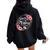Soon To Be Mommy 2024 Mother's Day First Time Mom Pregnancy Women Oversized Hoodie Back Print Black