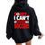 Sorry My Nephew Has Soccer Soccer Aunt Or Uncle Women Oversized Hoodie Back Print Black