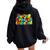 Super Guidance Counselor Back To School Women Women Oversized Hoodie Back Print Black