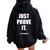 Teacher Just Prove It Text Evidence Women Oversized Hoodie Back Print Black