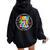 Teacher Test Day Rock The Test Testing Day You Got This Women Oversized Hoodie Back Print Black