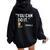 You Can Do It Tequila Mexican Vacation Drinking Pub Women Oversized Hoodie Back Print Black