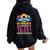 Test Day Donut Stress Testing For Teachers Women Oversized Hoodie Back Print Black