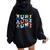 Toy Aunt Story Boy Mom Mother's Day For Womens Women Oversized Hoodie Back Print Black