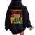 Twinning With My Bestie Teacher Boy Spirit Week Twin Day Women Oversized Hoodie Back Print Black