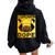 Unapologetically Dope Proud Black Girl Woman Black History Women Oversized Hoodie Back Print Black