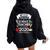 Never Underestimate A Science Teacher Who Survived 2020 Women Oversized Hoodie Back Print Black