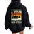 Never Underestimate A Woman With A Skid Sr Construction Women Oversized Hoodie Back Print Black