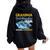 Vintage Grandma Granddaughter Cruise 2024 Memories Women Oversized Hoodie Back Print Black