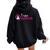 Yoga Queen Yoga For And Girls Women Oversized Hoodie Back Print Black