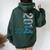 10Th Birthday Boy Girl 10 Years Old Vintage 2014 Women Oversized Hoodie Back Print Forest