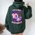 10Th Birthday Girl 10 Years Painting Art Number 10 Women Oversized Hoodie Back Print Forest