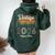 18Th Birthday Vintage 2006 Sunset Letter Print Women Oversized Hoodie Back Print Forest