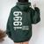 25Th Birthday 25 Years Old Man Woman Vintage 1999 Women Oversized Hoodie Back Print Forest