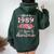 35 Year Old Made In 1989 Floral 35Th Birthday Women Women Oversized Hoodie Back Print Forest