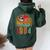 40 Years Old Sloth Lover Vintage 1984 40Th Birthday Women Oversized Hoodie Back Print Forest