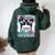 5Th Grade Field Day 2024 Let Game Begin Messybun Teacher Kid Women Oversized Hoodie Back Print Forest