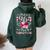 60 Year Old Birthday 1964 Floral 60Th Birthday For Women Women Oversized Hoodie Back Print Forest