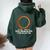 America Totality 2024 Total Solar Eclipse Boy Girl Women Oversized Hoodie Back Print Forest