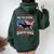 American Quarter Horse Racing For Quarter Horse Rider Women Oversized Hoodie Back Print Forest