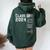 Auntie Senior 2024 Proud Aunt Of A Class Of 2024 Graduate Women Oversized Hoodie Back Print Forest