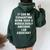 Awesome Lab Assistant Sarcastic Saying Office Job Women Oversized Hoodie Back Print Forest