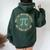Awesome People Born On Pi Day Birthday Pi Women Oversized Hoodie Back Print Forest