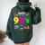 Back To 90'S 1990S Vintage Retro Nineties Costume Party Women Oversized Hoodie Back Print Forest