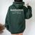 Barbados Retro Throwback Letter Cruise Souvenir Women Oversized Hoodie Back Print Forest