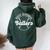 Baseball Dad Busy Raising Ballers Mom Of Baseball Players Women Oversized Hoodie Back Print Forest