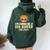 Become Big Sister 2022 Big Sister Women Oversized Hoodie Back Print Forest