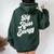 Big Aries Energy Zodiac Sign Aries Season Horoscope Women Oversized Hoodie Back Print Forest