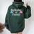 Big Brother Of Boy And Girl Twins Sibling Graphic Women Oversized Hoodie Back Print Forest