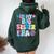 In My Big Sister Era Cute To Be A Big Sister Toddler Girls Women Oversized Hoodie Back Print Forest