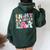 In My Birthday Era Groovy Retro Kid Happy Birthday Women Oversized Hoodie Back Print Forest