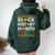 Black History Month African American Proud Men Women Oversized Hoodie Back Print Forest