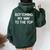 Bottoming My Way To The Top Jokes Sarcastic Women Oversized Hoodie Back Print Forest