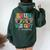 Bruh We Out Para Off Duty Paraprofessional Teacher Summer Women Oversized Hoodie Back Print Forest