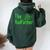 The Budfather Marijuana Bud Father Pot Plant Grower Dad's Women Oversized Hoodie Back Print Forest